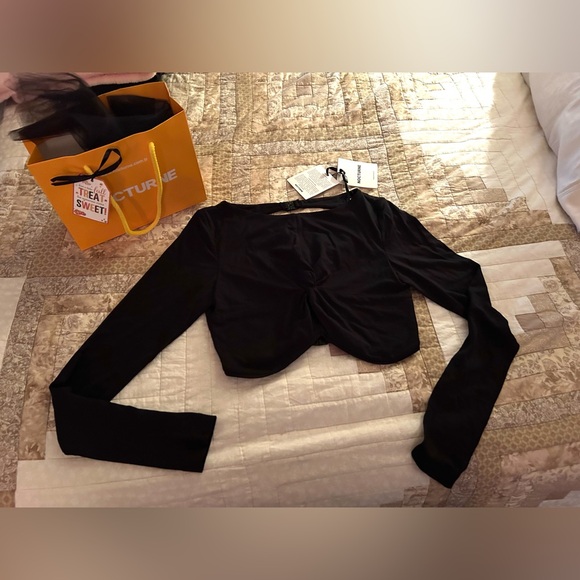 Nocturne Crop Top - Size M - Picture 1 of 7